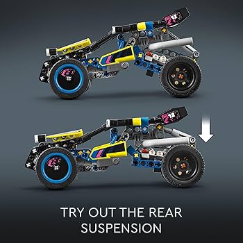 ☆ 1/64 Creative Garage X - Ⅰ Amazon.com: LEGO Technic Off-Road Race Buggy Buildable Car